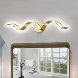 Huoku Lámparas De Baño Doradas Regulables, Diseño En Espiral