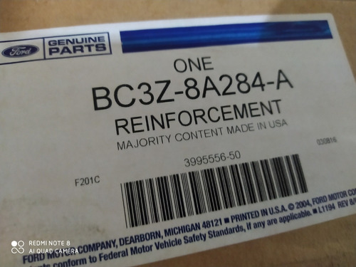 Base Superior Parrilla Super Duty F-250 Y F-350 Original Foto 2