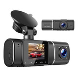 A 1080p Dash Cam Dual Lens Car Dvr Cámara Vehículo Delantera