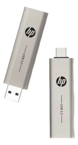 Pen Drive Hp X796c Dual Usb 3.2 128 Gb