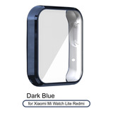 Carcasa De Tpu Para Xiaomi Mi Watch Lite Redmi - Dark Blue