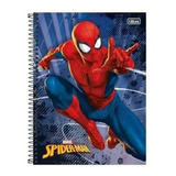 Caderno Espiral Capa Dura Univ. 1 Matéria Spider-man 80 Fls