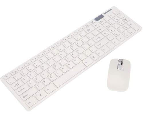 Combo Inalámbrico Teclado + Mouse + Protector Caucho K-06