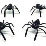 20 Aranhas Pequenas Pra Decorar Mesa Portas Paredes Teto