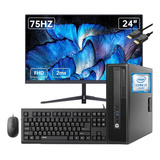 Equipo Completo Sff Hp Intel I7 6ta 16g+256g Ssd+monitor Fhd