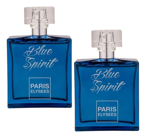 Paris Elysees Champs Elysees Blue Spirit Intense Perfume Edt 100ml Para Feminino