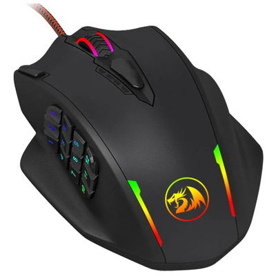 Mouse gamer de juego Redragon Impact M908 negro | Envío gratis