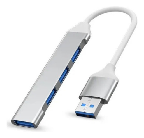 Hub Usb 3.0 - 4 Puertos Compatible Windows Mac Multipuertos