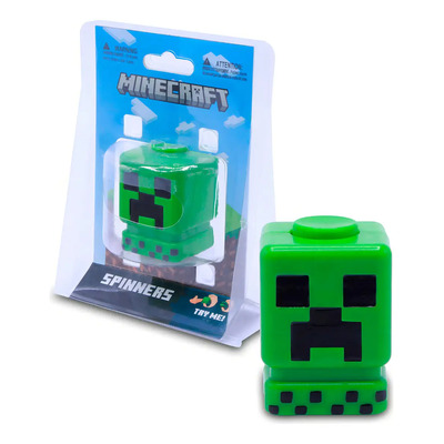 Spinners Minecraft Pollo Steve Creeper Ghast Fidget Color Verde | MercadoLibre