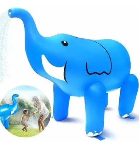 Elefante Inflable Rociador Agua Jardin Niños 308/ Jp Ideas