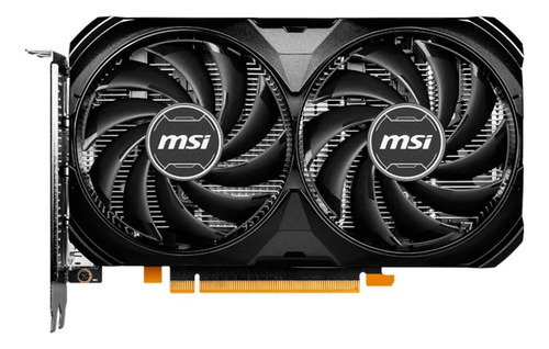 Tarjeta De Video Nvidia Msi  Ventus 2x Geforce Rtx 40 Series Rtx 4060 Geforce Rtx 4060 Ventus 2x Black 8g Oc Black Oc Edition 8gb