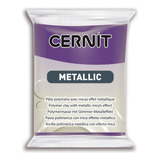 Cernit Metallic Arcilla Polimérica 56 G, Colores A Elección Color Violeta