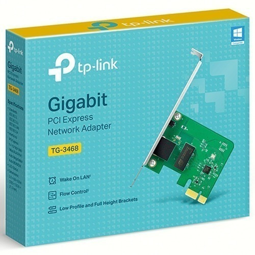 Tarjeta  De Red Inalambrica Tp-link Pcie/ Gigabit/ Tg-3468 