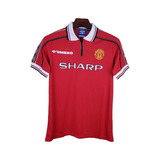 Camisa Manchester United 1999 Umbro Uniforme 1 (retrô)