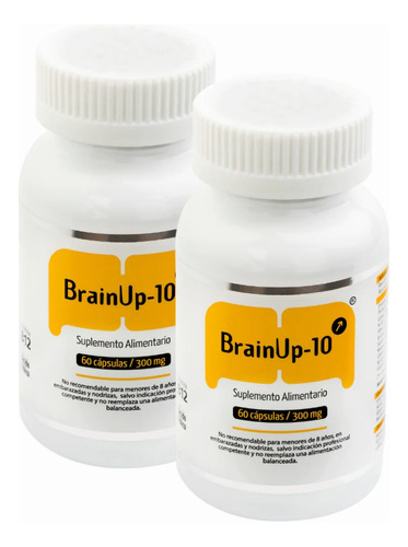 Vitamina Brainup10 Pack 2 Meses/antioxidante Shilajit Andino