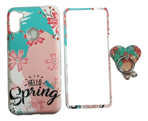 Carcasa Para Samsung Galaxy A 11 +pop Socket 