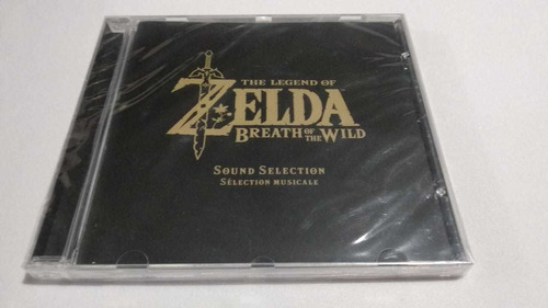 The Legend Of Zelda Breath Of The Wild Cd Sound Selection
