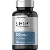 5 H T P Htp Premium Maxima Potencia 200mg 180 Capsulas Sabor Sin Sabor