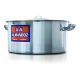 Cacerola Gastronomica Aluminio 15 Lts Reforzada N° 34