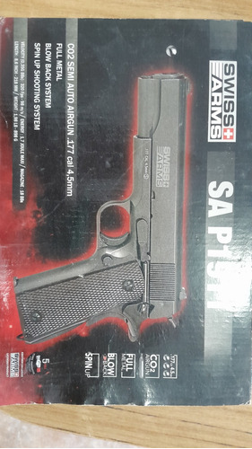 Pistola Co2 Full Metal 4.5