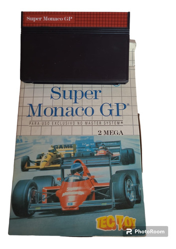 Juego En Cartucho Sega Master System Il Super Monaco Gp F1 