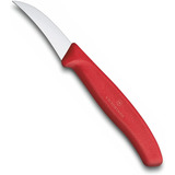 Cuchillo Torneador Victorinox Rojo 6.7501 Hoja 6cm Premium