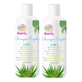 2 Shampoo Anti-caida Acelerador De Crecimiento, 100% Natural