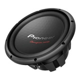 Subwoofer Pioneer De 12' Tsw312d4 Bobina Dupla 1600w/500rms