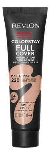 Revlon Colorstay Full Cover Natural Beige 220 - Base 30ml