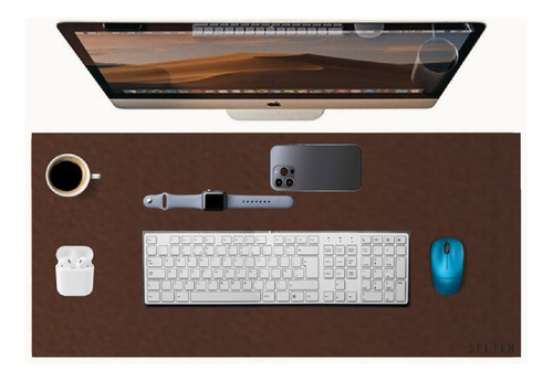 Mouse Pad Grande Deskpad Para Setup Pc Notebook 90x40 Liso