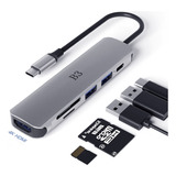 Adaptador Usb C Hub Hdmi Para Macbook Pro, Air Swith Y Otros