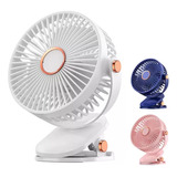 Fk Ventilador Escritorio Recargable Pequeño Y Potente Con