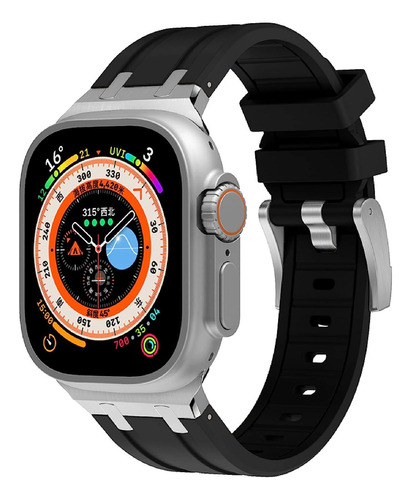 Correa De Lujo Para Apple Watch Silicon Suave Todas Series