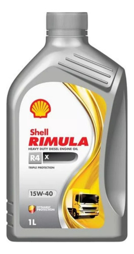 Aceite Shell Rimula R4 X 15w40 1 Litro