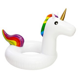 Unicornio Inflable Gigante Salvavidas Flotador Pool Party