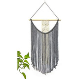 Youngeast Tapiz De Macrame Hecho A Mano Para Colgar En La P