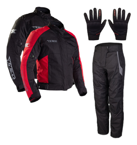 Jaqueta Ronin Texx Calça Sky Impermeável Motoqueiro Proteção