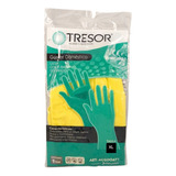 Guantes De Limpieza Domestico De Latex Tresor Talla Xl 1 Par