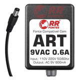 Fonte 9vac 600ma Para Interface De Audio Dual Pre Tubepre