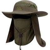 Gorro Sombrero Safari Para Adulto Bloquea Rayos Uv