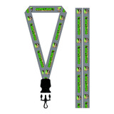 Lanyard Cinta Porta Credencial Minecraft Free Fire Fortnite