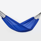 Rede Dormir Descanso Camping Verão Impermeável Férias Azul