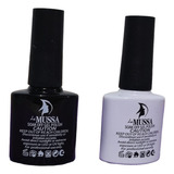 Gel Semipermanente Mussa Duo Blanco Y Negro 2 Piezas