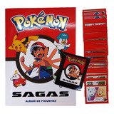 Pokémon Sagas 2023 - Álbum Completo A Pegar | Fc