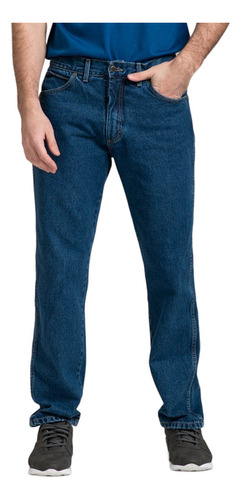 Jeans Hombre Montana Clásico Wrangler Original Azul