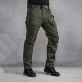 Pantalones Tácticos Militares Tipo Cargo Para Hombre  Pantal