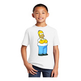 Camisa Do Simpsons Infantil Criança Camisa Do Simpsons Hd
