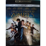 Orgullo Prejuicio Y Zombies Pelicula 4k Uhd + Blu-ray