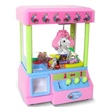 Juego Arcade Claw Machine Bundaloo Unicorn Con Música Y Fich