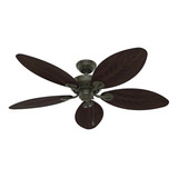 Ventilador Hunter Bayview 54 Bronce/dorado Interior Exterior